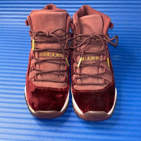 Size 8Y- GS Nike Air Jordan 11 Retro Heiress Maroon RARE 852625-650 Women’s 9.5 - Picture 4 of 8